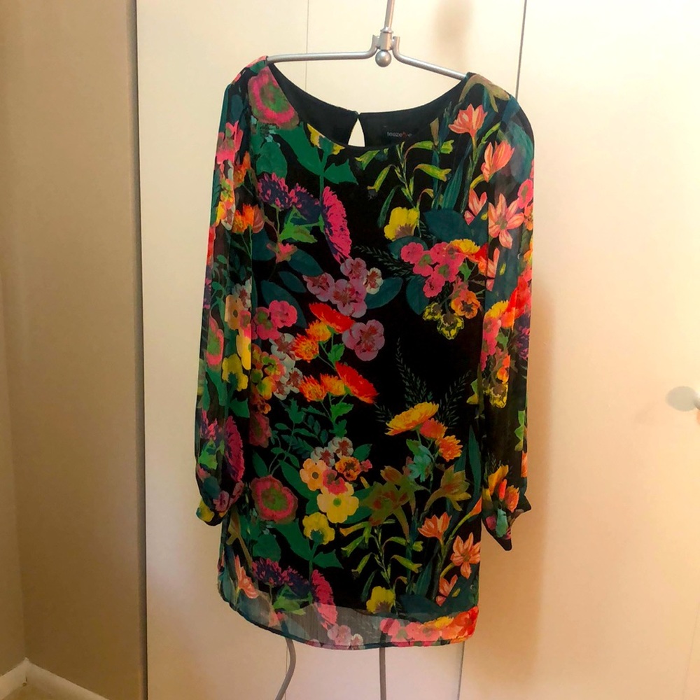 Dress long sleeve mini